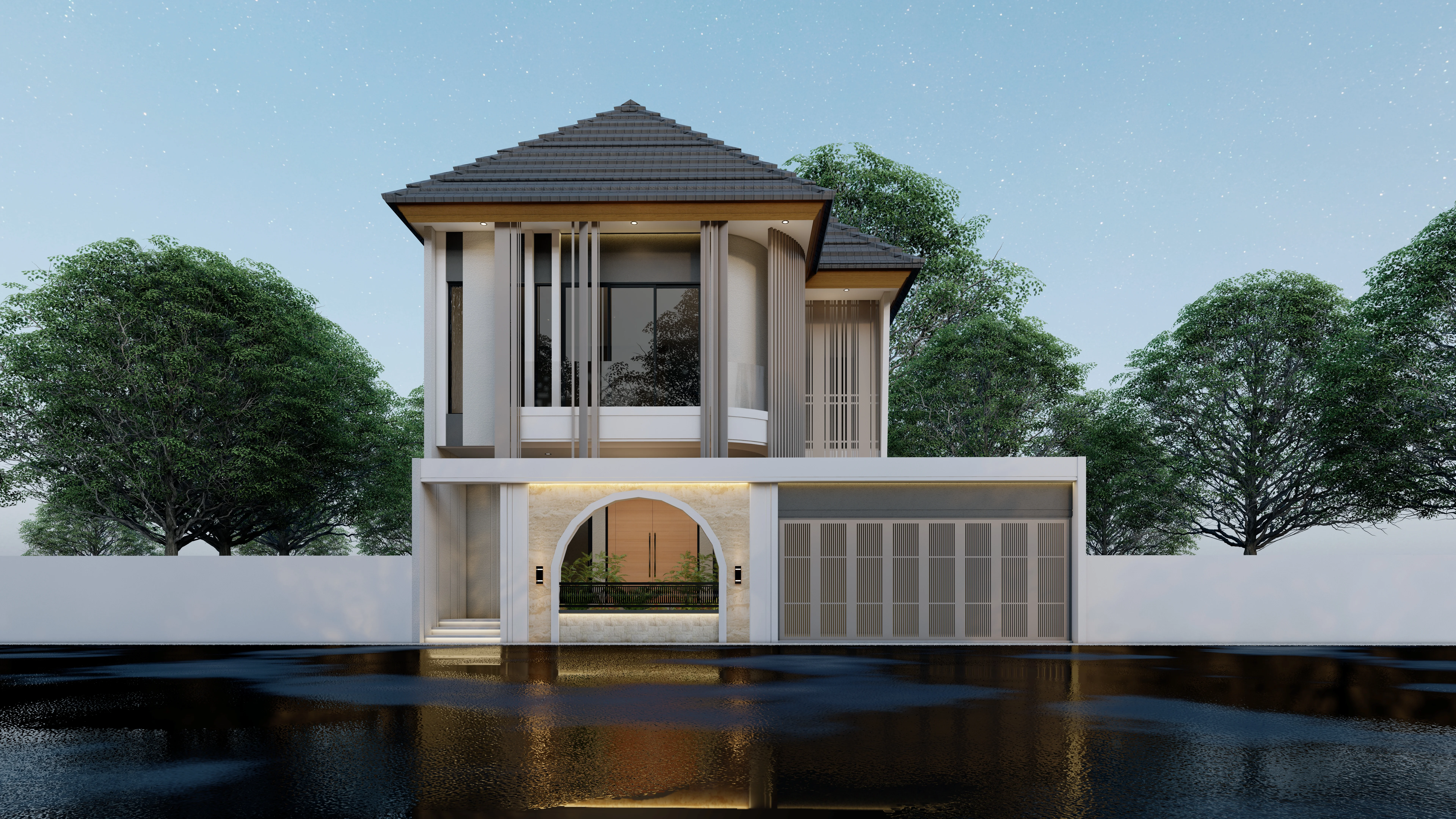 Rumah Bp. Achmad Madura — Desain Bangunan 2