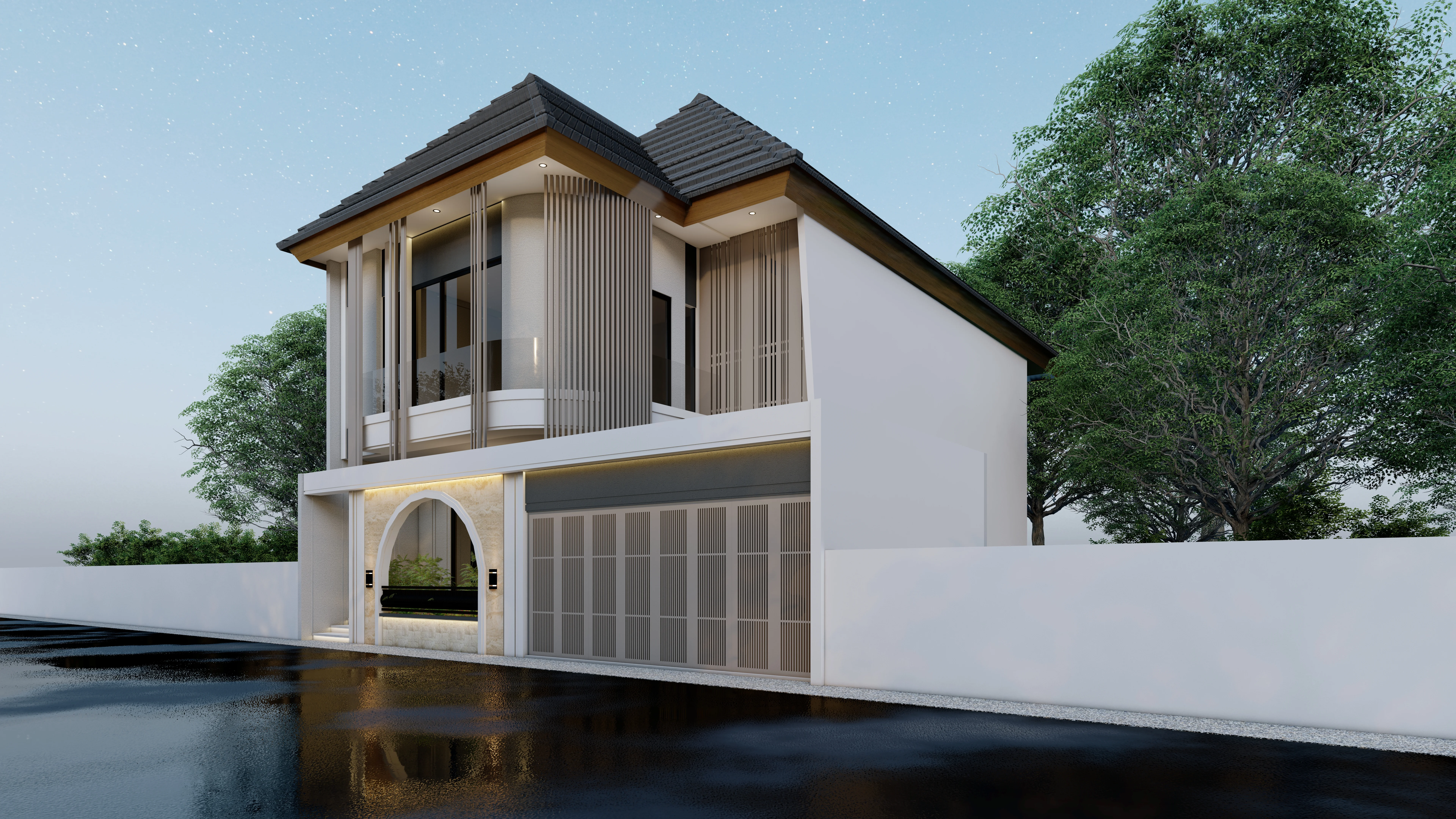 Rumah Bp. Achmad Madura — Desain Bangunan 3