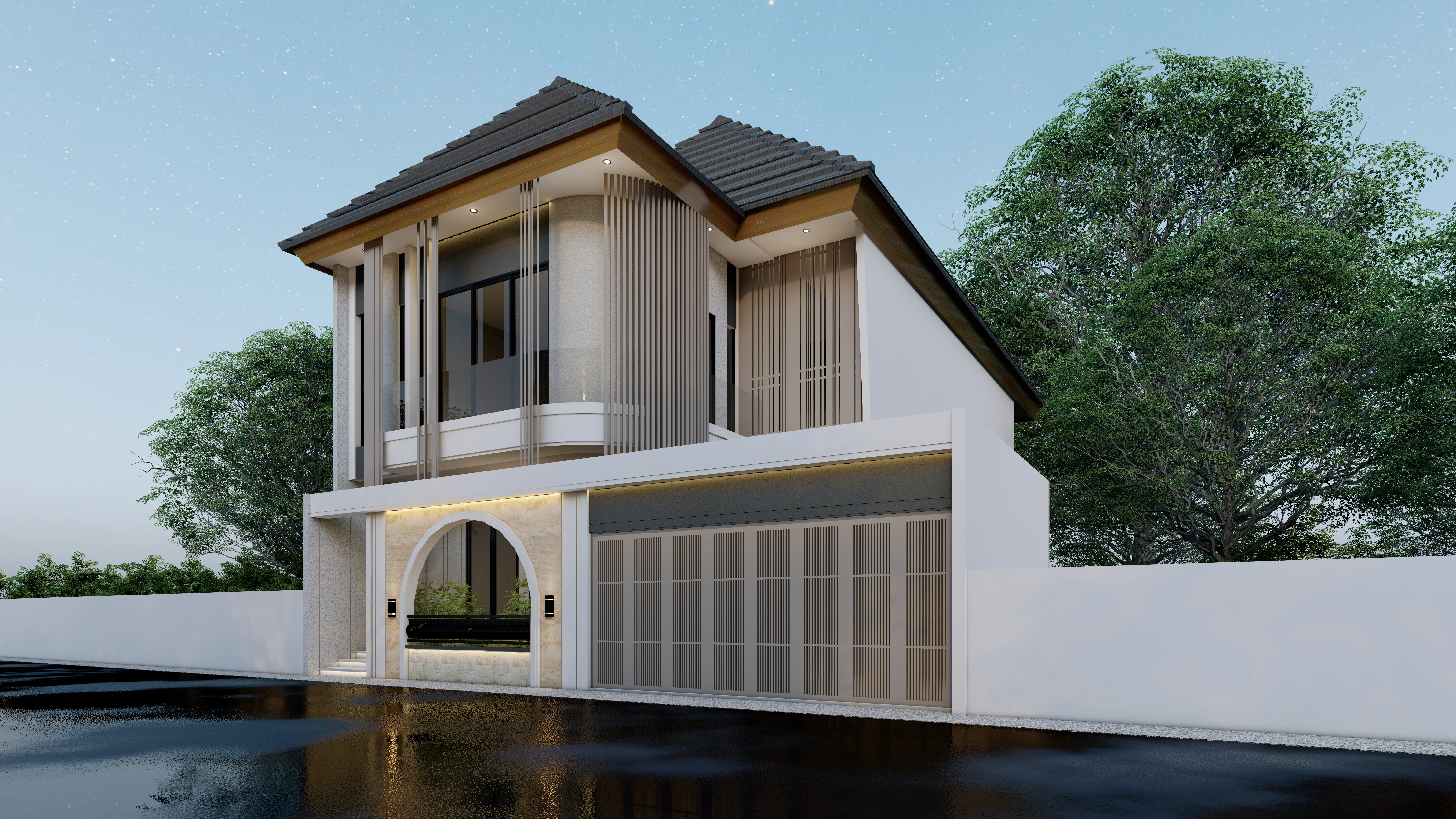 Rumah Bp. Achmad Madura — Desain Bangunan 4