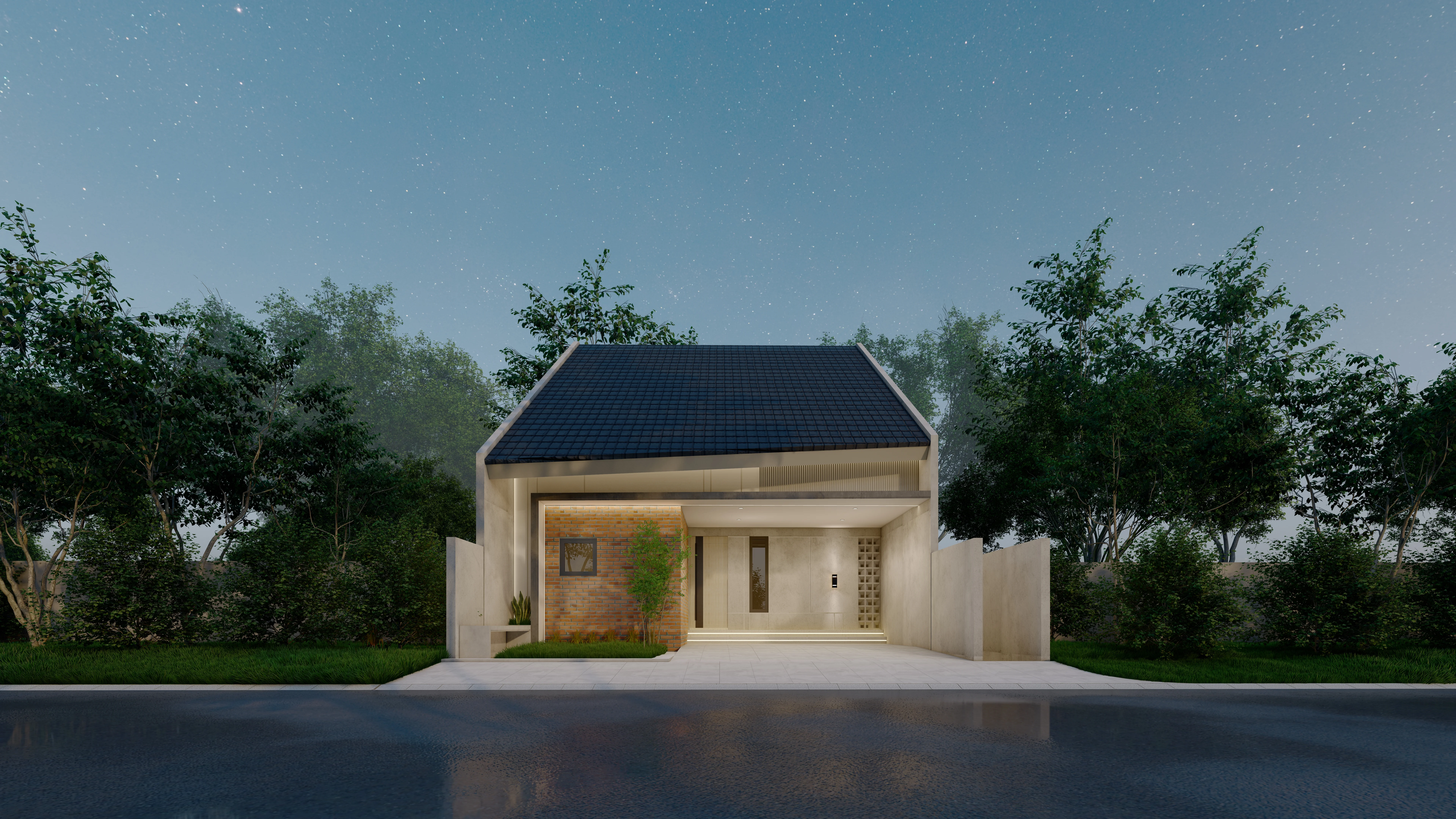 Rumah Bp. Kholis — Desain Bangunan 3
