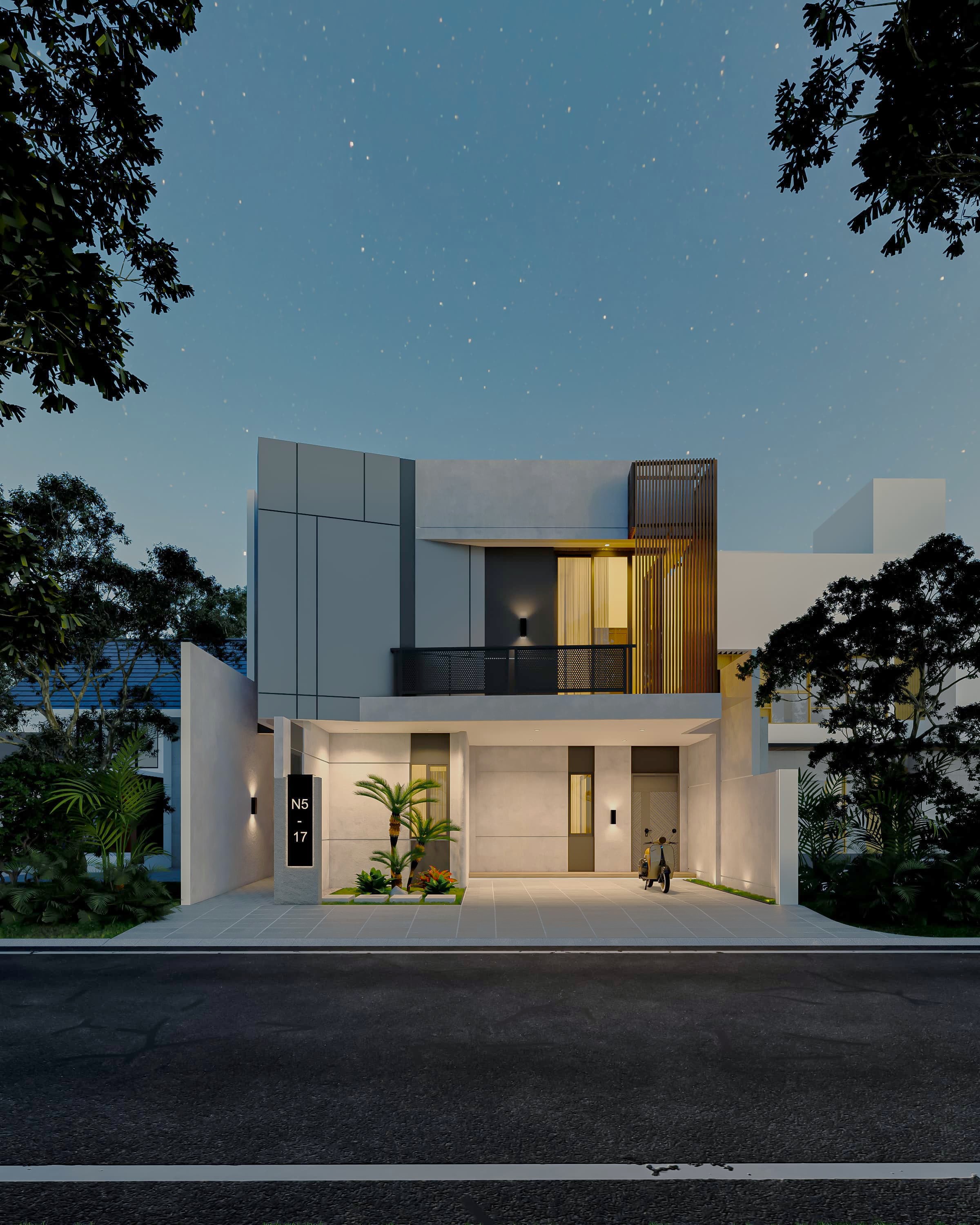 Rumah Bp. Syahru — Desain Bangunan 1