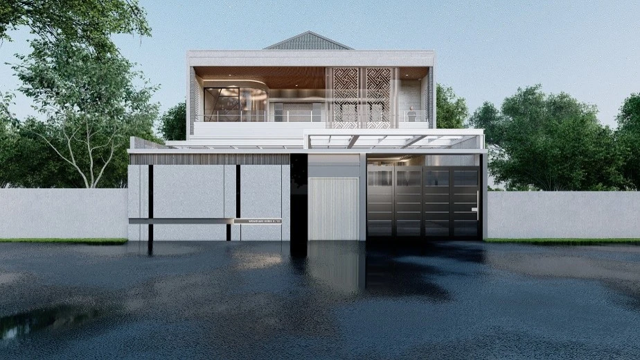 Rumah Pak Tunas — Desain Bangunan 1