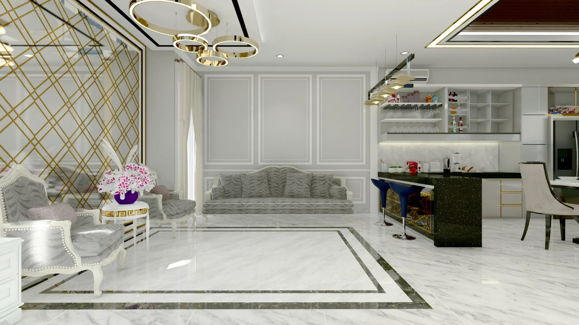 Interior Bu Ocha — Desain Interior 24