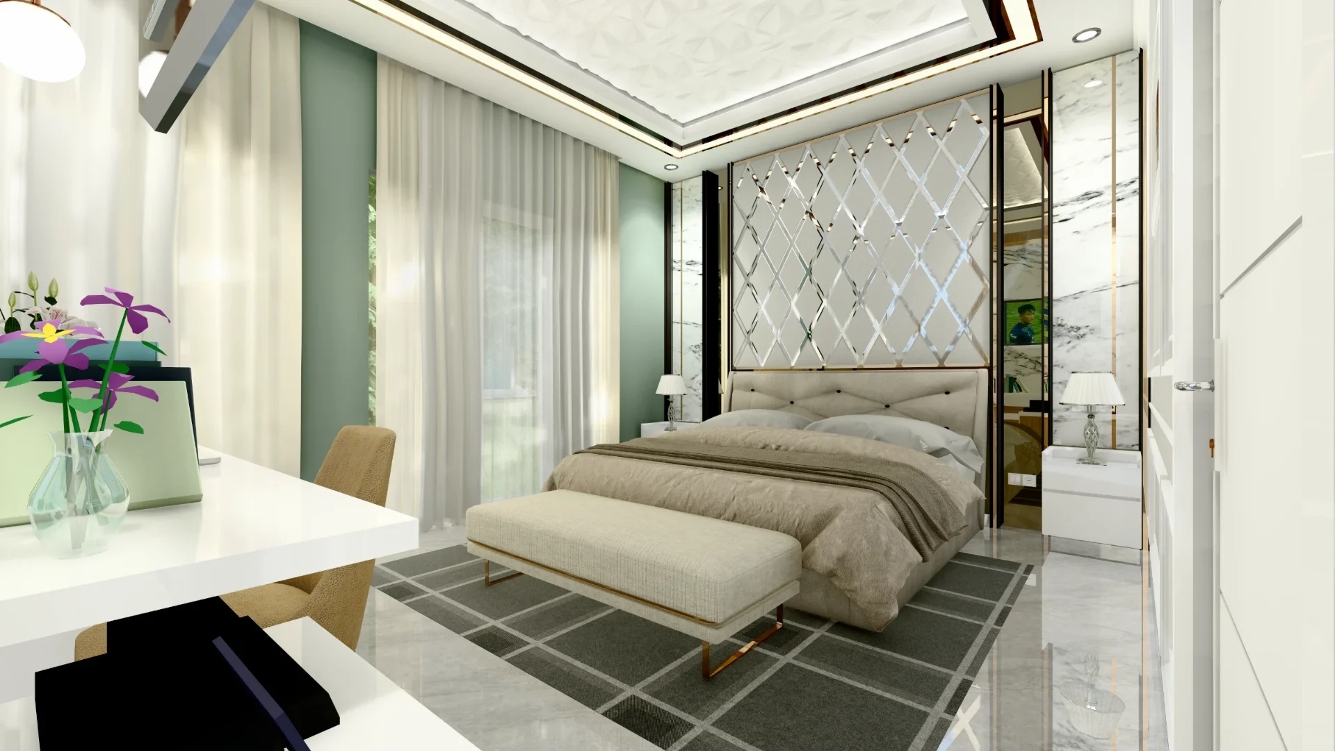 Interior Bu Ocha — Desain Interior 1