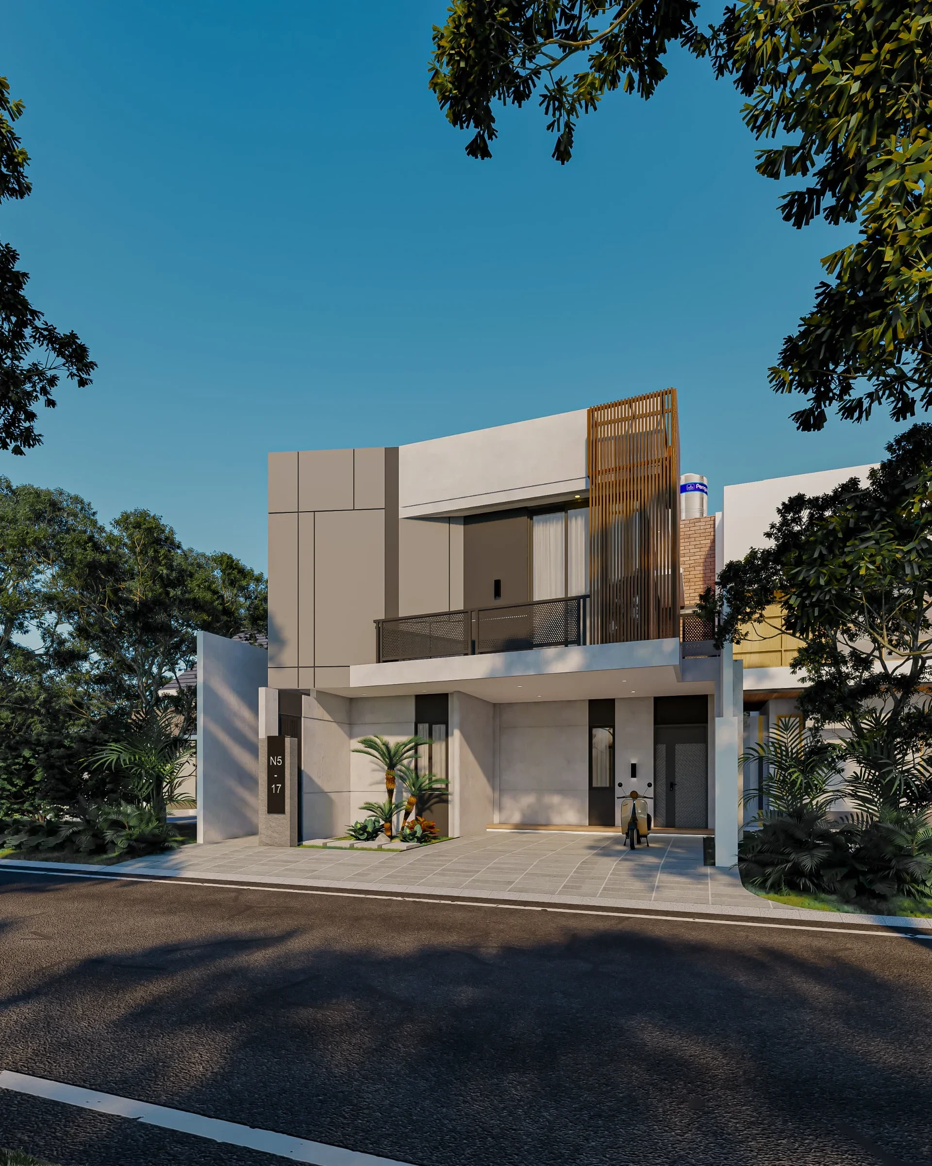 Rumah Bp. Syahru — Desain Bangunan 3
