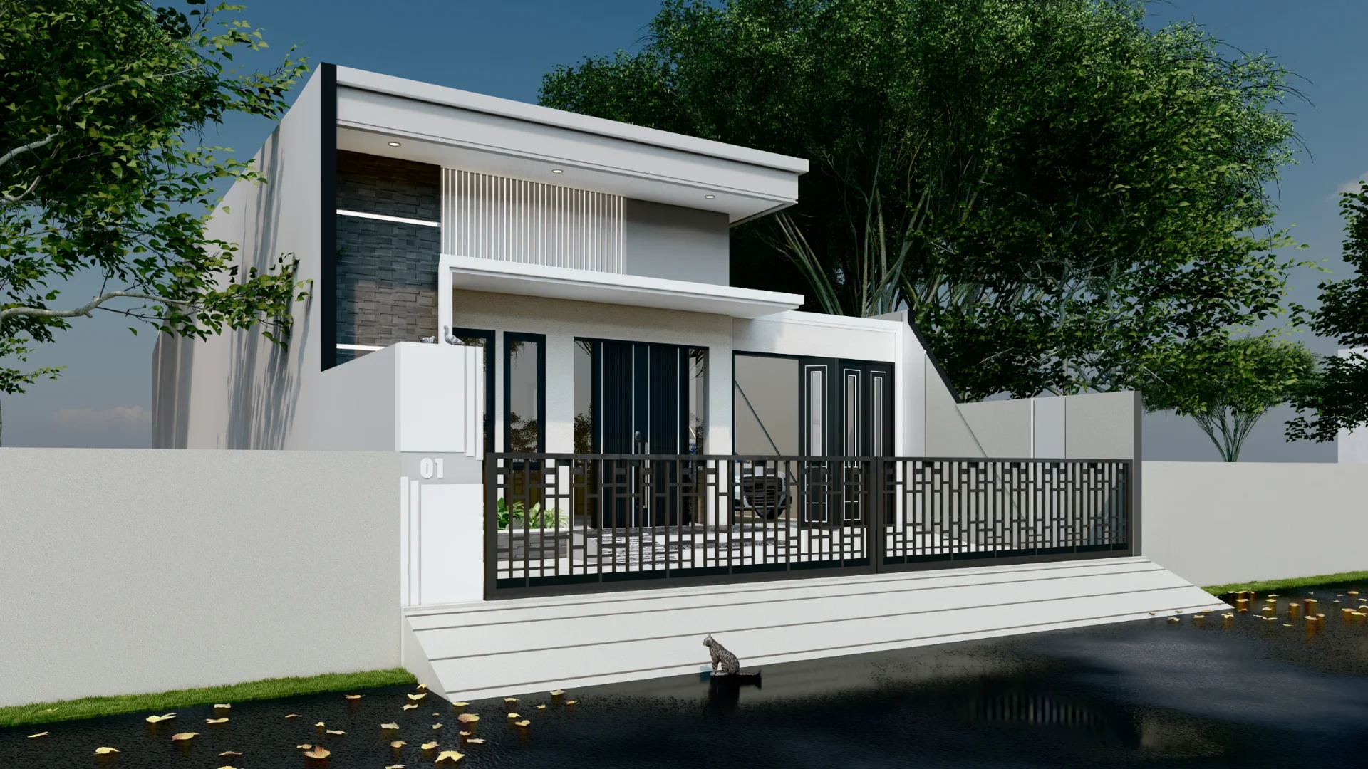 Rumah Bp. Amri — Desain Bangunan 9