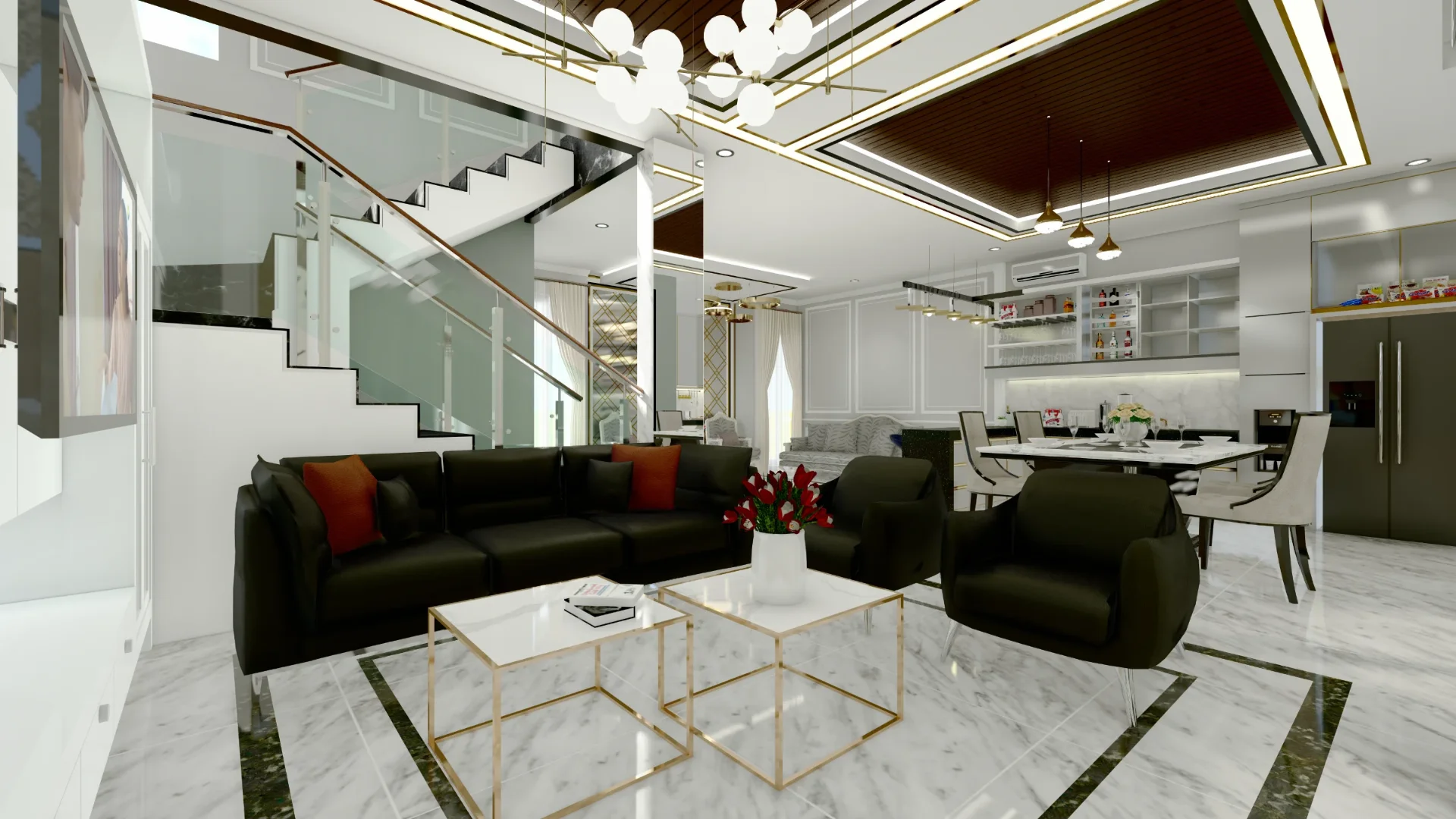 Interior Bu Ocha — Desain Interior 27