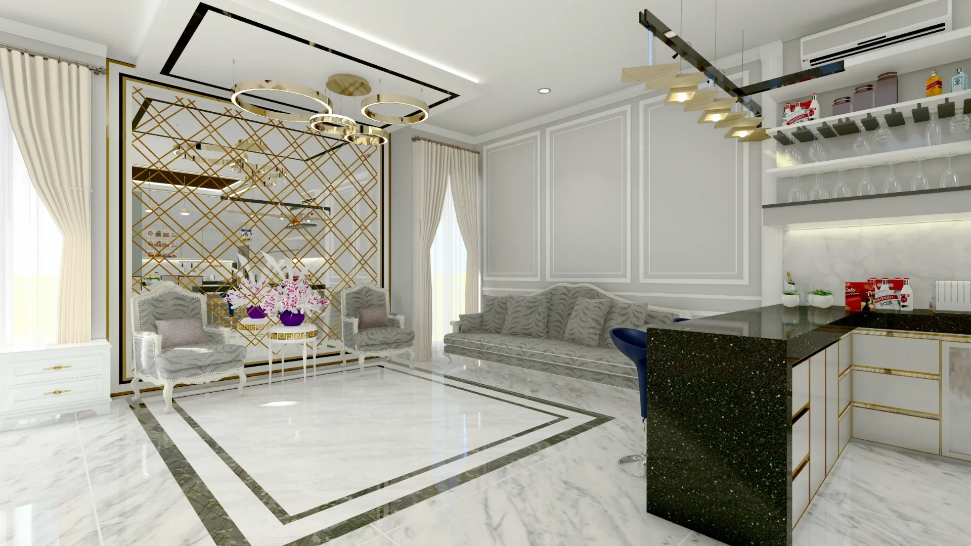 Interior Bu Ocha — Desain Interior 21