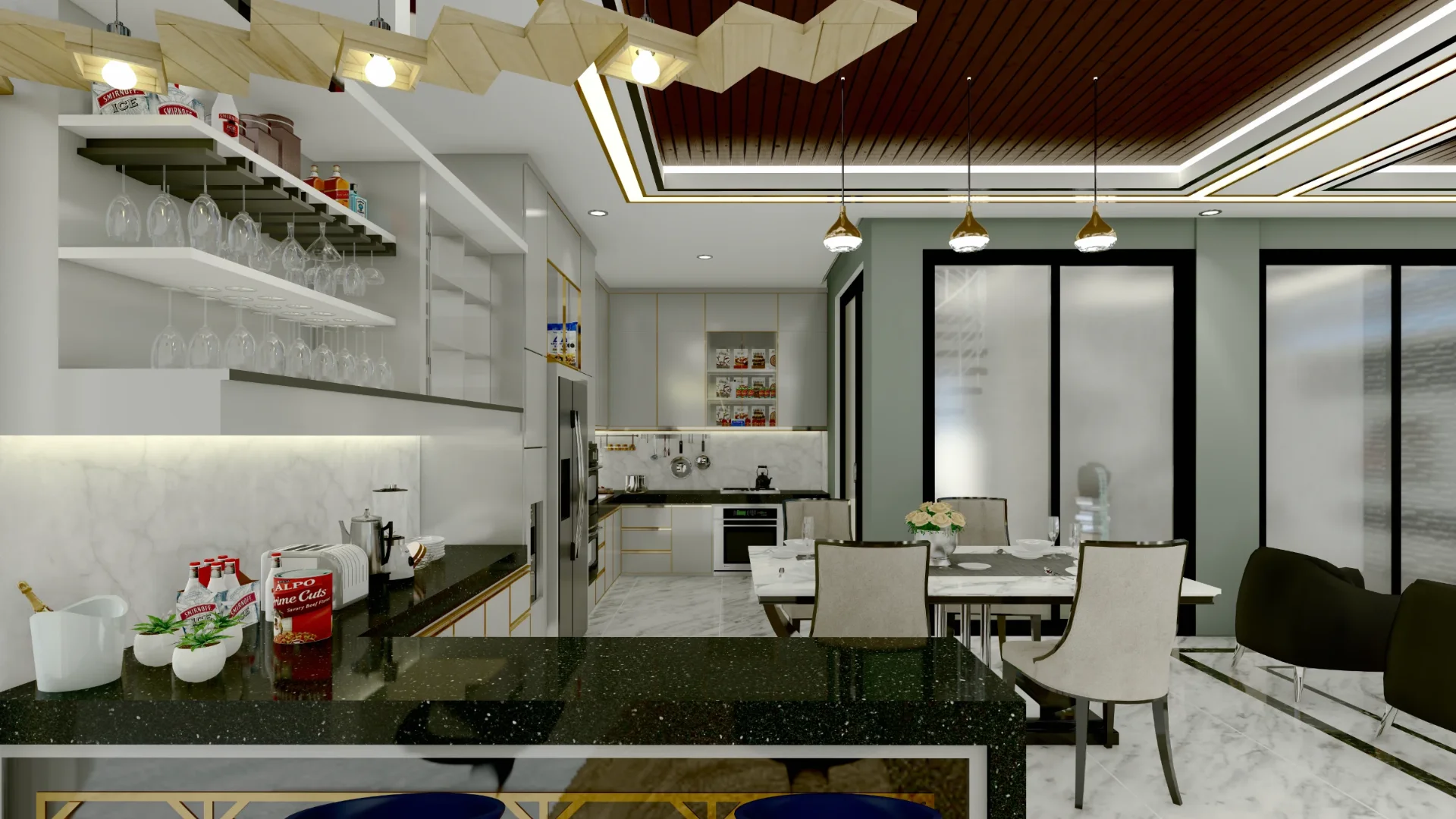 Interior Bu Ocha — Desain Interior 31