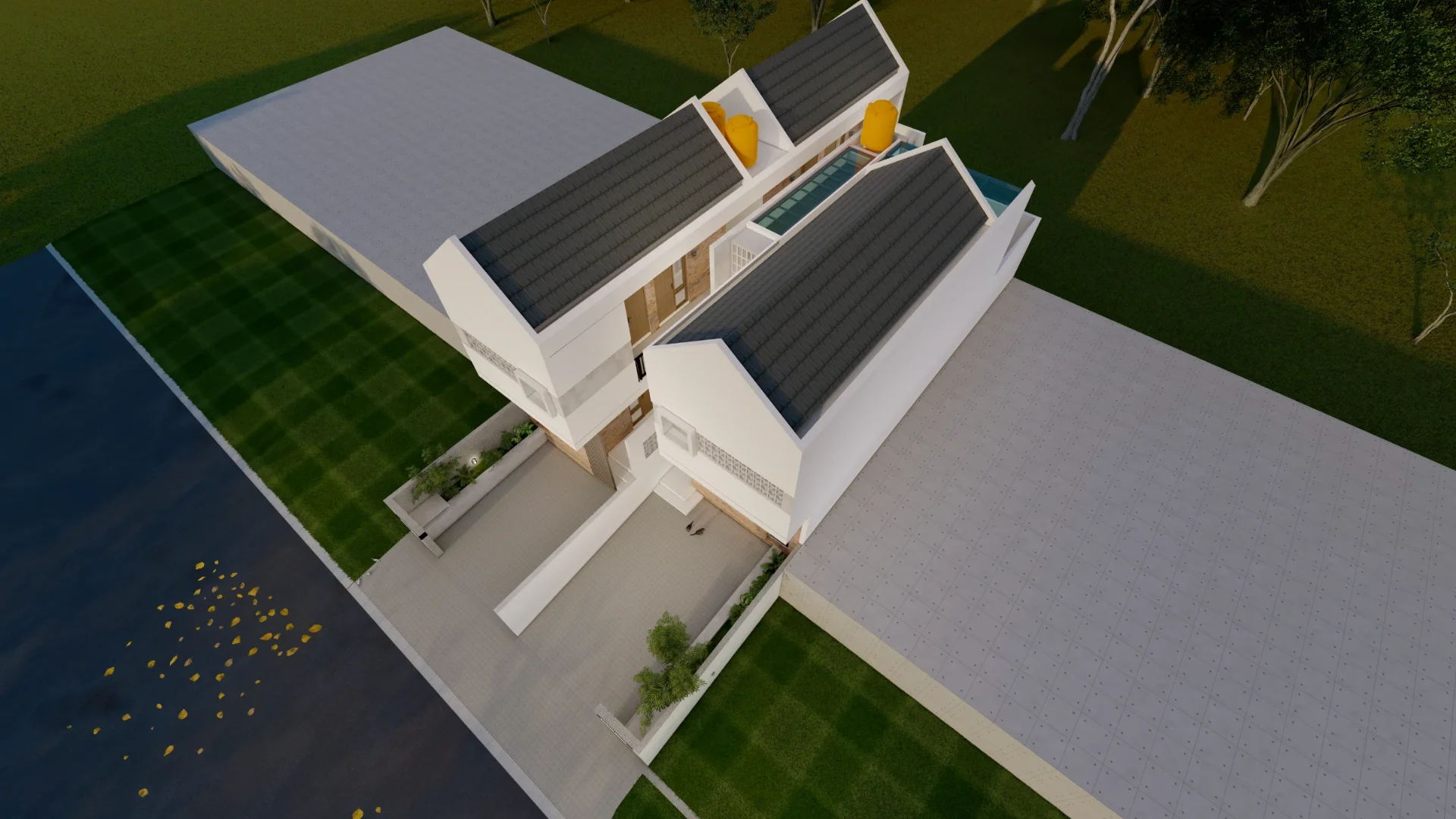 Rumah Bp. Kholis — Desain Bangunan 8