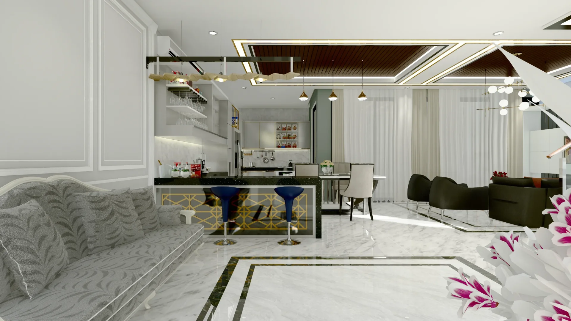 Interior Bu Ocha — Desain Interior 22