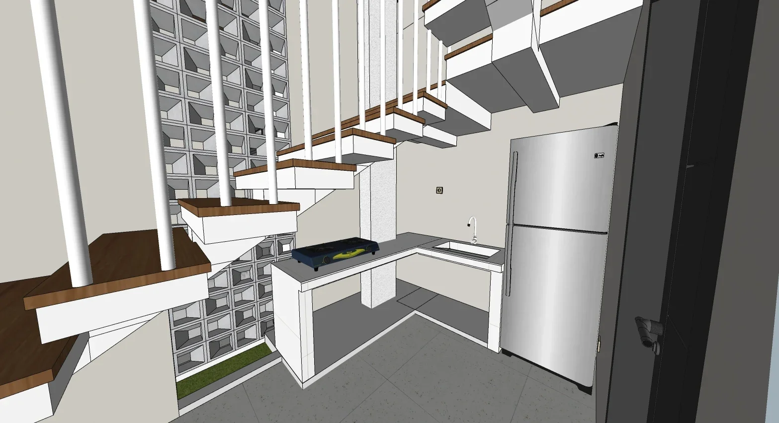 Kost Bu Dewi — Desain Interior 2