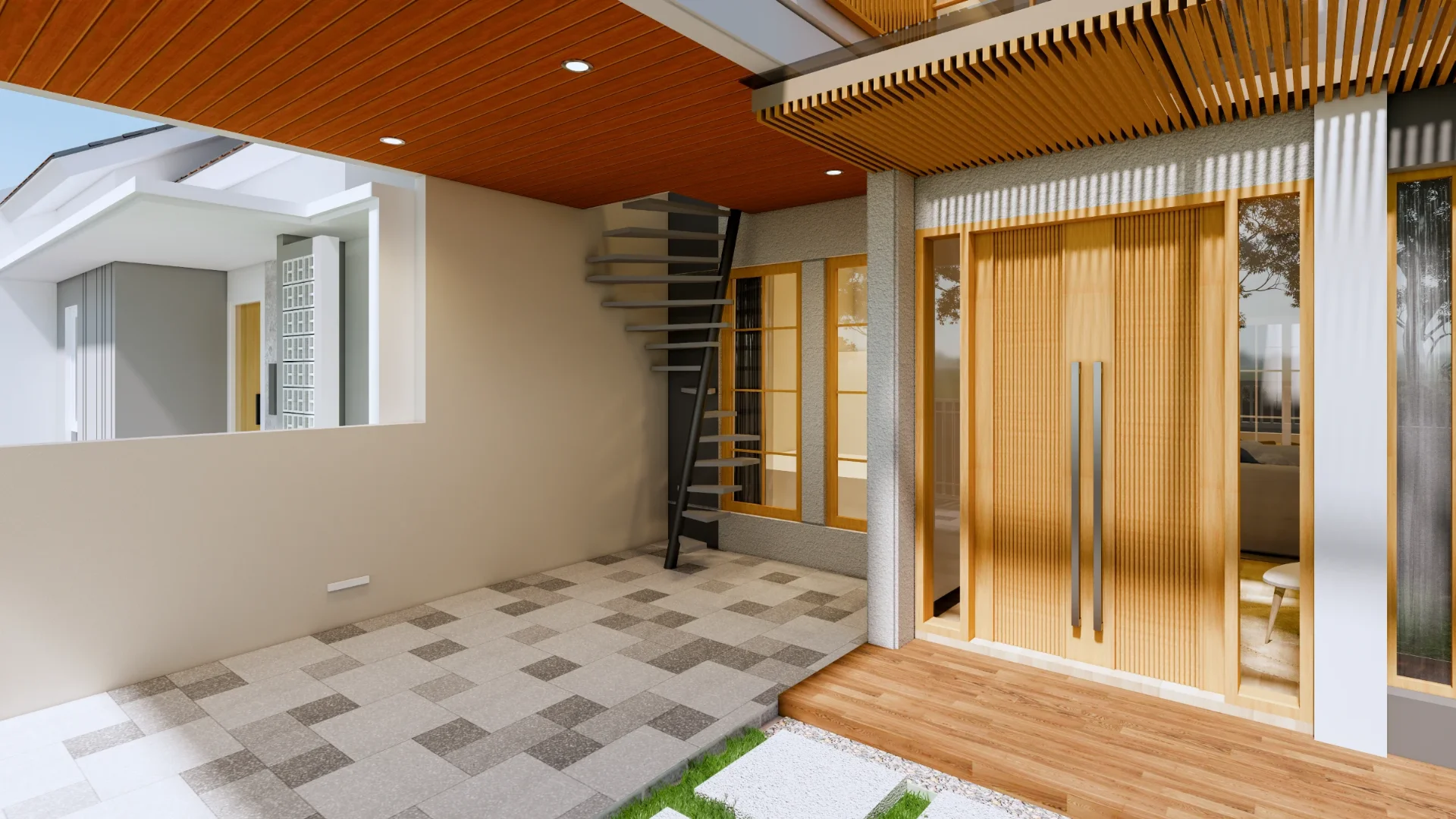 Rumah Pak Frizky — Desain Bangunan 5