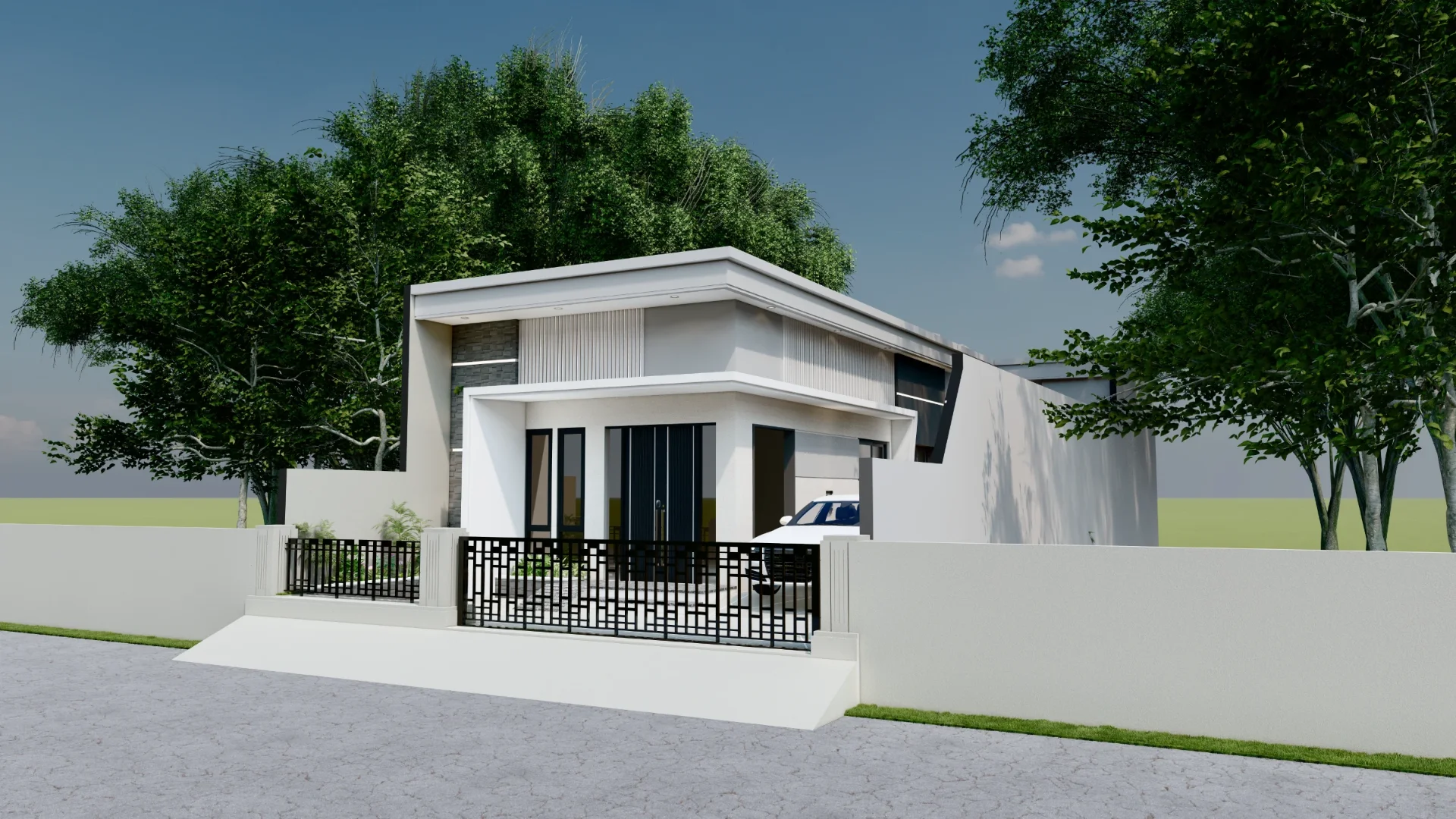 Rumah Bp. Amri — Desain Bangunan 3