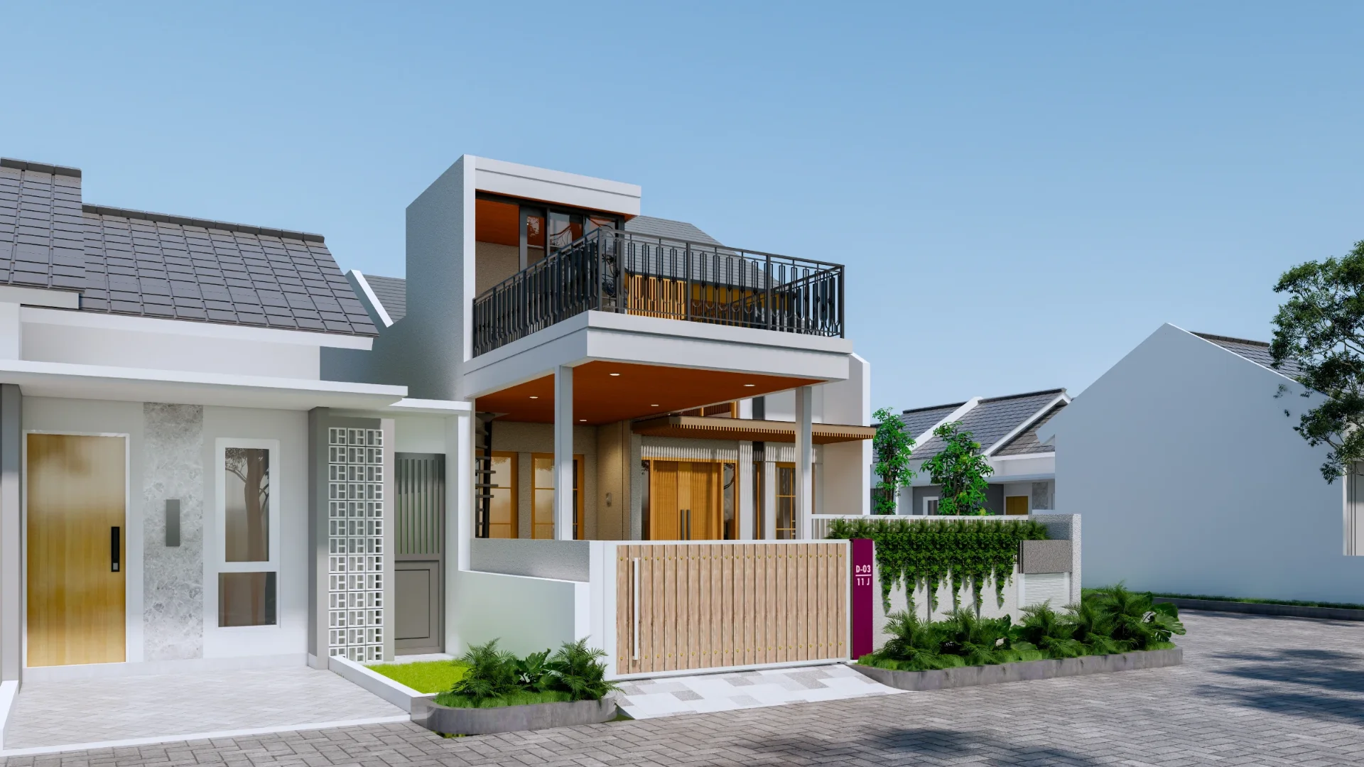 Rumah Pak Frizky — Desain Bangunan 4